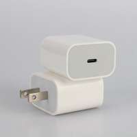 18W USB Power Adapter Fast Charging Cube Charger 18W PD Fast Type C Wall Charger for iPhone