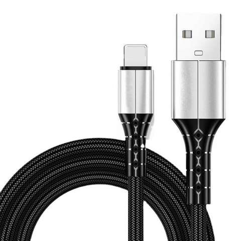 3A Ruggedized Durable Nylon Braided Fast Charging Cable for iPhone 12 IOS 8 Pin Lighting Apple 1.5M